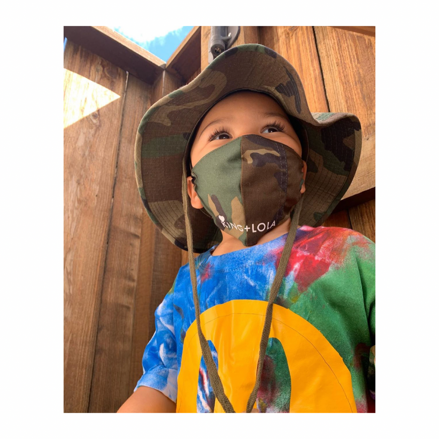 Boonie Hat Kids Camo Hat - KingandLola